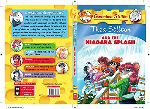 THEA STILTON #27 THEA STILTON AND THE NIAGARA SPLASH book cover