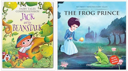 Fairy Tales Comprehension: Jack and the Beanstalk & My First 5 Minutes Fairy Tales The Frog Prince: Traditional Fairy Tales For Children (Abridged and Retold)