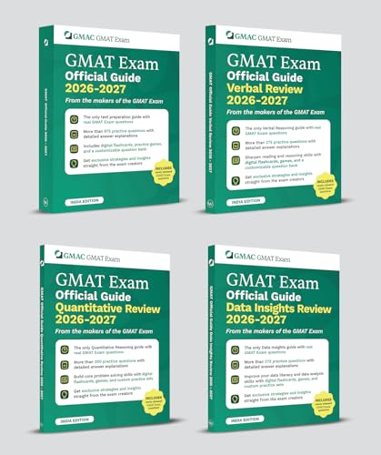 GMAT Official Guide 2026-2027 Bundle