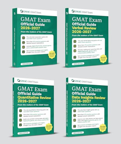 GMAT Official Guide 2026-2027 Bundle