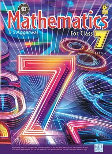 RS Aggarwal Class 7 Maths 2026 Edition Part 2 | Latest NCERT Pattern Based Updated Eighth Edition of Mathematics R S Aggarwal Class 7 (Book 2)