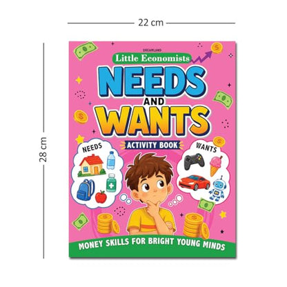 Little Economist- Wants and Needs- Financial Literacy Book for Kids Ages 7- 12