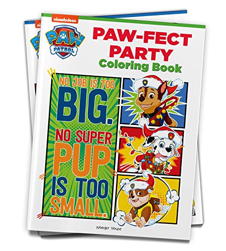 Paw-fect Party: Paw Patrol Coloring Book For Kids book cover