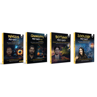 PW Chemistry, Physics, Botany and Zoology Med Easy Handwritten Notes Combo set of 4 Books | Notes, Formulas, Tips & Tricks for NEET/JEE & Board Exams [Paperback] PW