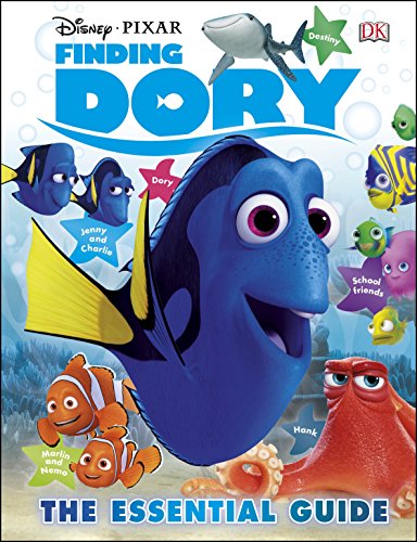 Disney Pixar Finding Dory Essential Guide book cover