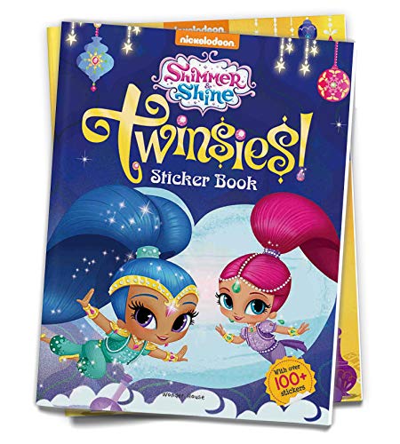 Twinsies - Sticker Book For Kids (Shimmer And Shine) book cover