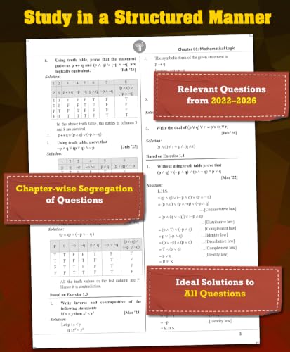 Std. 12 Science Board Question Bank with Solutions (2022–2026) | PCMB Chapter-Wise Board Questions | Maharashtra HSC Board Exam Preparation | Physics, Chemistry, Mathematics & Biology - Set of 4 Books