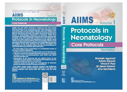 AIIMS Protocols In Neonatology Core Protocols 2 Vol Set 3rd Reprint Edition (PB 2025): 1,2
