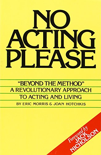No Acting Please book cover