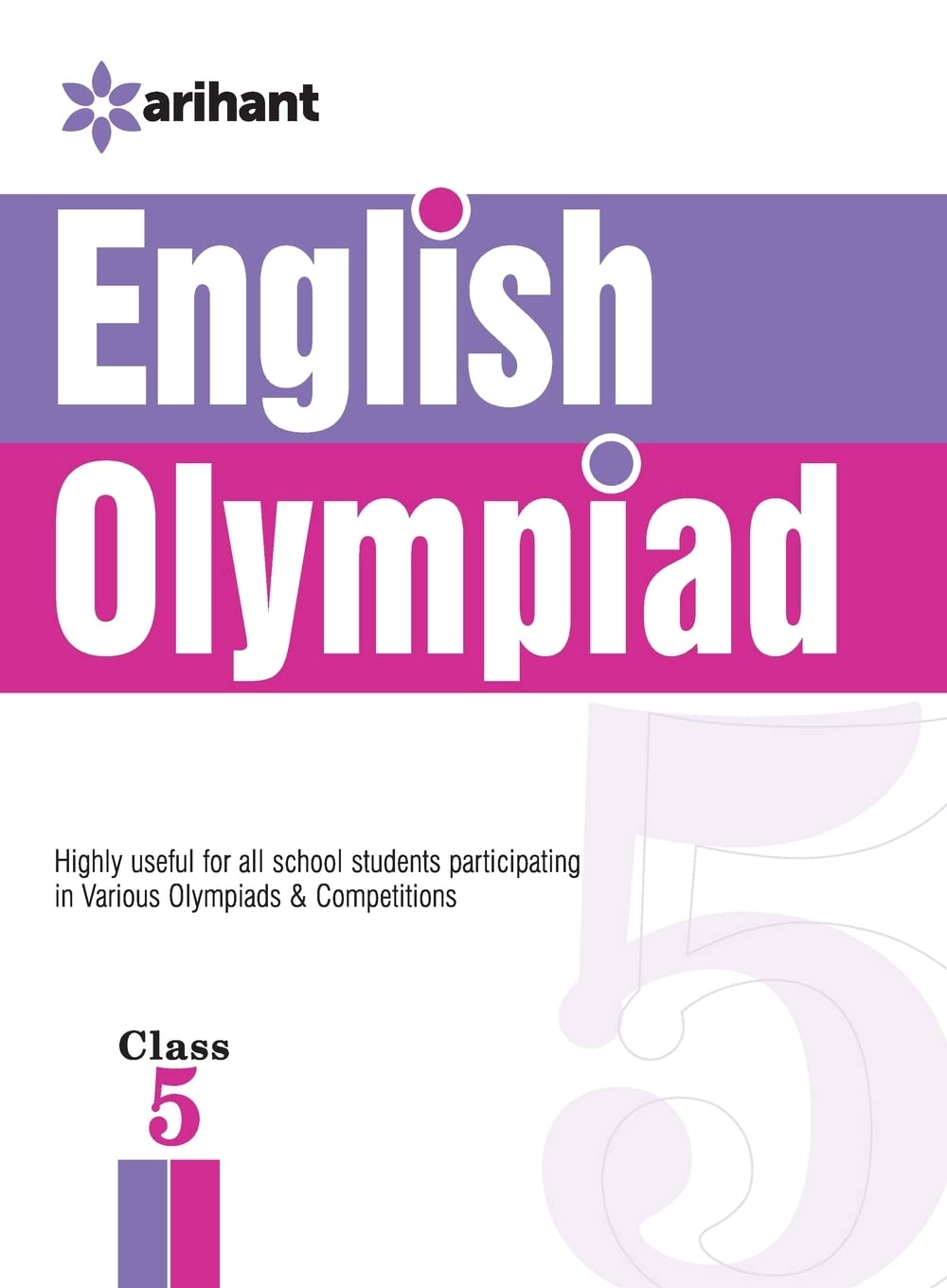 English Olympiad For Class 5th by Arihant Experts book cover