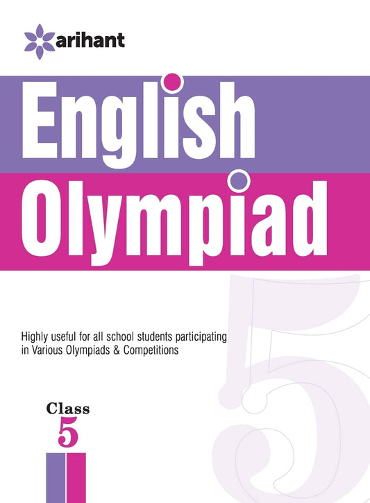 English Olympiad For Class 5th by Arihant Experts book cover