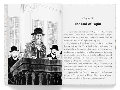 Oliver Twist : Illustrated Abridged Children Classics English Novel with Review Questions