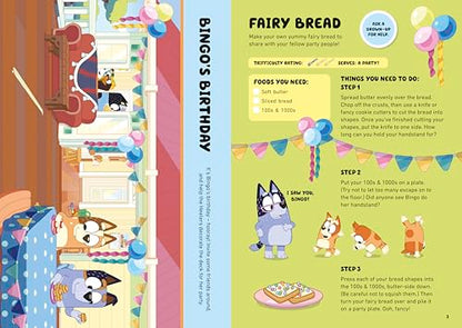 Hip Hip Hooray, Happy Birthday!: A Sticker Activity Book (Bluey)