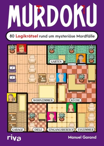 Murdoku: 80 Logikrätsel rund um mysteriöse Mordfälle | Löse spannende Kriminalfälle mit Sudoku und Logicals. Kniffliges Geschenk für True-Crime-Fans und Rätselliebhaber zu Geburtstag