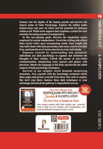 Dark Psychology : Secrets And Manipulation
