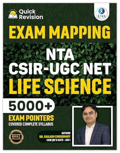 CSIR NET Life Science Book - Quick Revision Theory Book | Best Seller Life Science Fundamental Concepts & 5000+ Exam Pointers for NTA CSIR NET | Exam Mapping Book - Cover Full CSIR NET Syllabus | IFAS