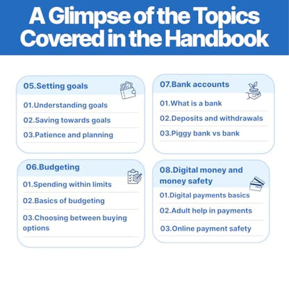 Personal Finance Handbook for Grade 1 to 2: Easy Finance Book for Kids Early Financial Literacy and Basic Money Management Skills for Young Learners