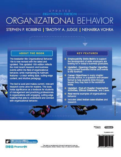 Organizational Behavior, 18e (updated)