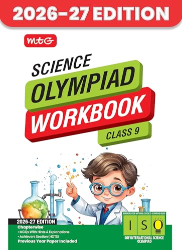 MTG International Science Olympiad (ISO) Workbook Class 9 - Chapter-wise MCQs, Quick Recap with Achievers Section - SOF Olympiad Books For 2026-27 Exam