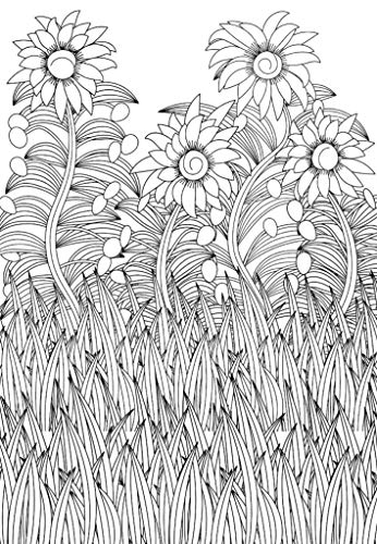 Set of 4 Mini Adult Colouring Pads including Patterns, Mandala, Doodles & Animals (mandala coloring book)