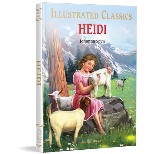 Heidi : Illustrated Abridged Children Classics English Novel with Review Questions