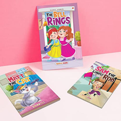 Phonic Reader (Illustrated) (Set of 6 Books) - Story Books for Kids - Bedtime Stories - 2 Years to 6 Years Old - Read Aloud to Infants, Toddlers