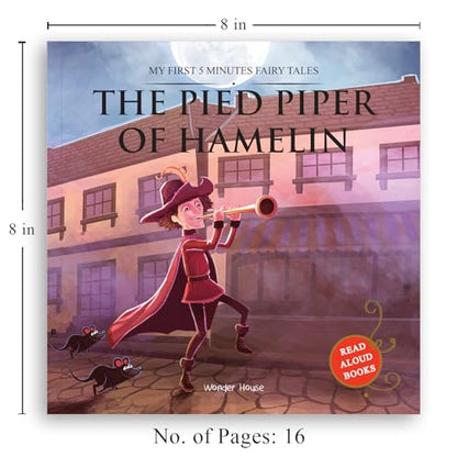 5 Minutes Fairy Tales Piped Piper of Hamelin: Abridged Fairy Tales For Children