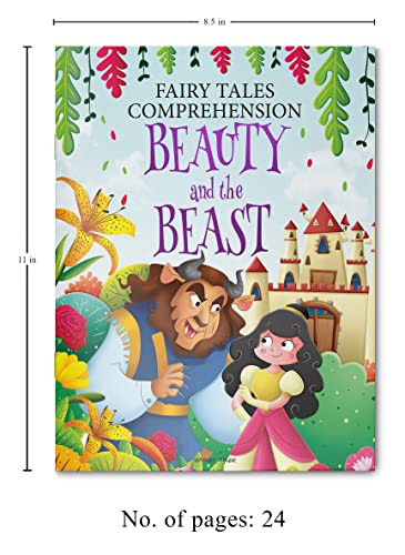 Fairy Tales Comprehension: Beauty And The Beast Explore, Understand & Imagine | Ages 5–8 | Improve Language & Reading Skills Through Story-Based Learning