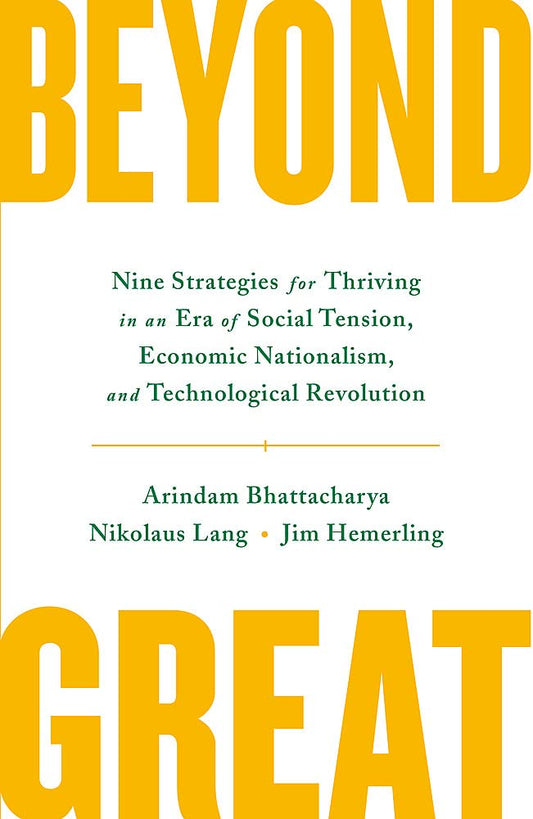 Beyond Great book cover