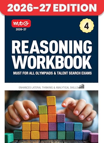 MTG Class 4 Reasoning Workbook For All Olympiad & Talent Search Exam 2026-27 - Enhances Lateral Thinking & Analytical Skills
