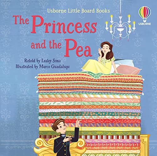 USBORNE LITTLE BOARD BOOKS: THE PRINCESS AND THE PEA book cover