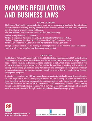 Macmillan Education Banking Regulations and Business Laws 2026 | CAIIB Courseware | CAIIB 2026 Updated Edition | CAIIB Exam Preparation by IIBF (IIBF ... free digital flipbooks with every CAIIB book