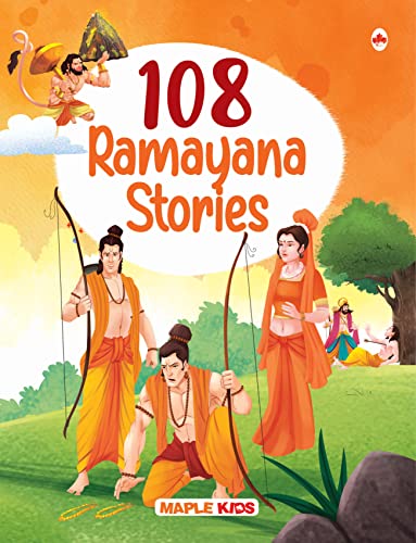 108 Ramayana Stories (Illustrated) - Story Book for Kids - English Short Stories - Epic of India - Bedtime Children Stories - 3 to 10 Years Old Children - Read Aloud to Infants, Toddlers