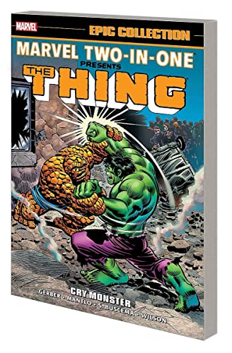 MARVEL TWO-IN-ONE EPIC COLLECTION: CRY MONSTER book cover