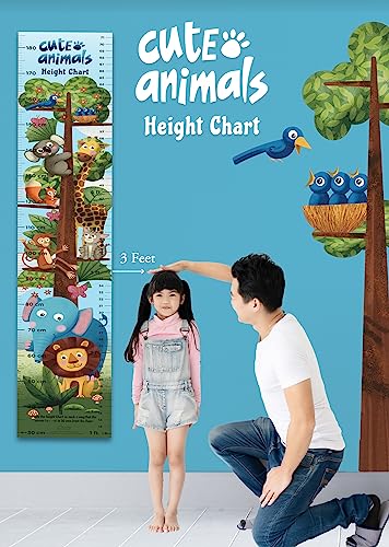Cute Animals Height Chartt book cover