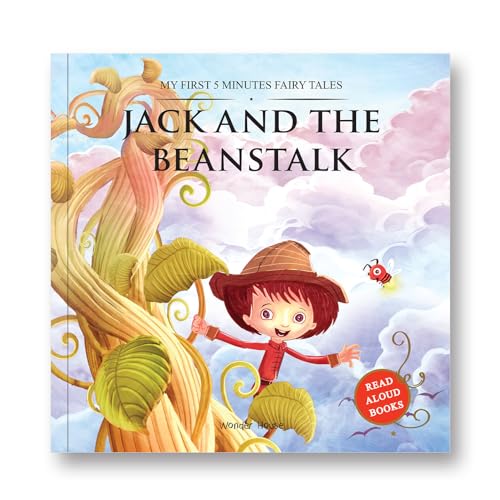 My First 5 Minutes Fairy Tales Jack and the Beanstalk: Traditional Fairy Tales For Children (Abridge book cover