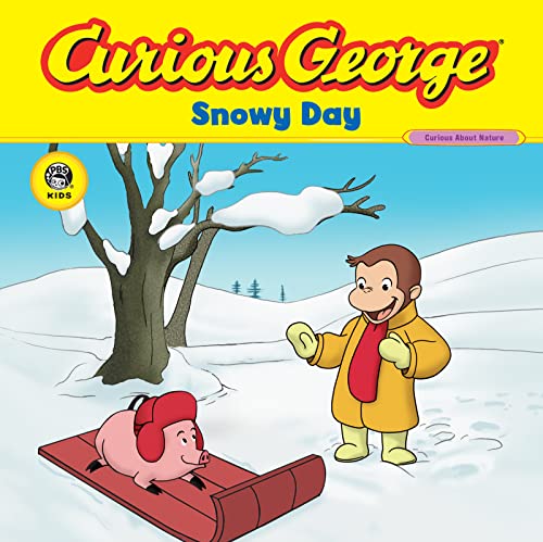 CURIOUS GEORGE SNOWY DAY (CGTV 8X8) book cover