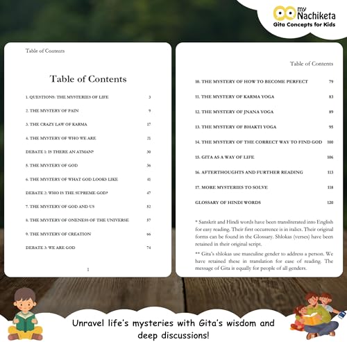 Gita for teens | Age 12 and above | Mysteries of Life | 17 chapters and answers to mysteries of life