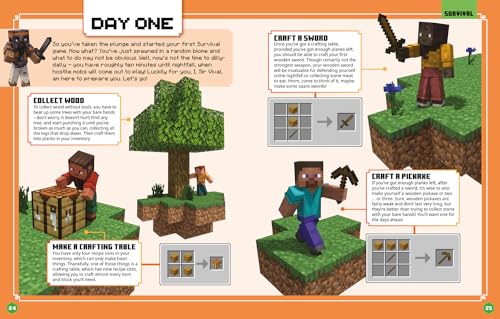 Minecraft Beginner’s Guide All New edition: All-new and improved Official Minecraft guide for kids into gaming. The perfect gift for children aged 7, 8, 9, 10, 11. New for 2024!