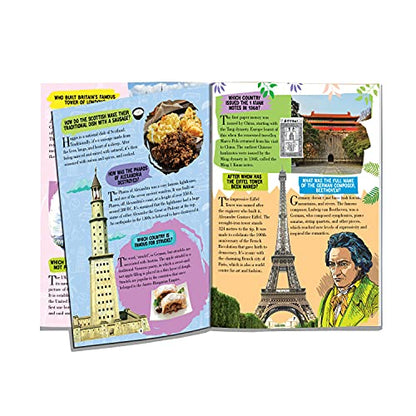 Amazing Places Encyclopedia for Children Age 5–15 Years | Illustrated Geography Book with Fun Facts, Trivia Questions & Answers | Learn About Famous Landmarks, Natural Wonders, Countries, Continents, Oceans & World Monuments