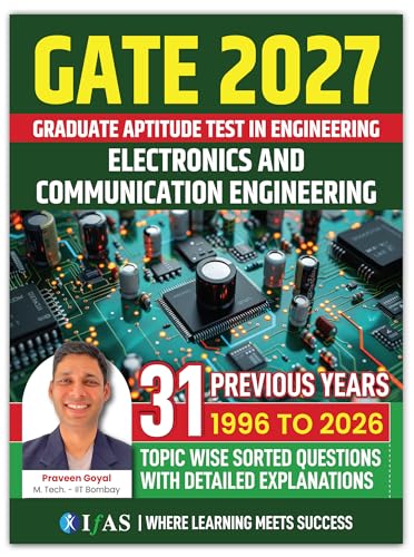 GATE ECE PYQ Book 2027 | 31 Years (1996-2026) Previous Year Solved Papers with Detailed Solutions | GATE 2027 Electronics and Communication Engineering Books | IFAS Publications