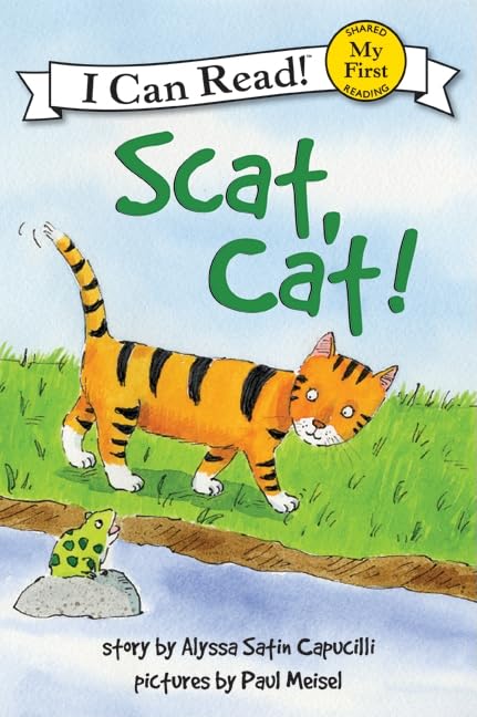 SCAT, CAT!My First Reading book cover