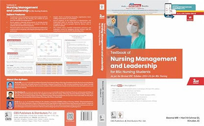 Textbook Of Nursing Management And Leadership For Bsc Nursing Students 2Ed (Pb 2025)