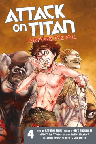 Attack on Titan: Before the Fall 4 book cover