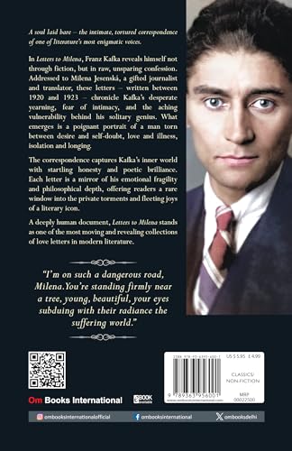 Letters to Milena by Franz Kafka | Unabridged Classic Edition | Timeless Love Letters & Literary Masterpiece