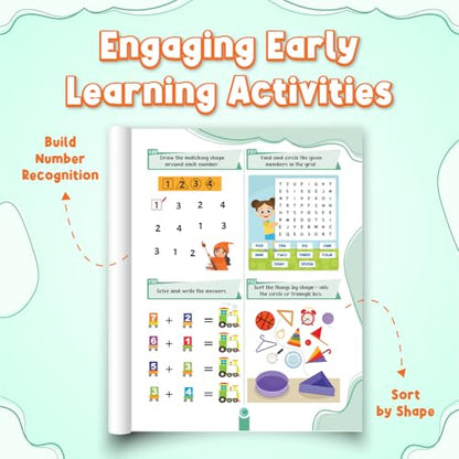 555 Adventure Activity Book for Kids, Theme Based Activity with Puzzles, Mazes, Scribbles & Brain Games, Includes 500+ Free Worksheets & Parenting Tips