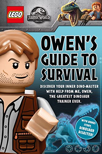 LEGO JURASSIC WORLD: OWENS GUIDE TO SURVIVAL (LEGO READER) book cover