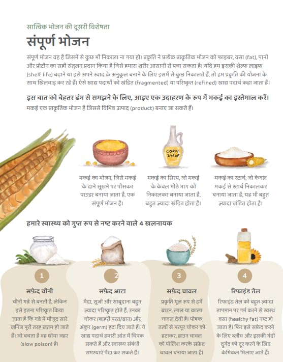 Satvic Indian Food Book (Hindi) | Satvic Movement