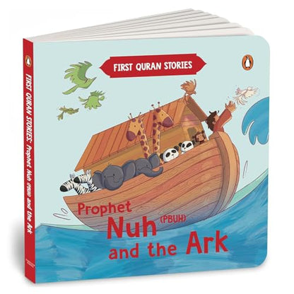 First Quran Stories: Prophet Nuh (PBUH) and the Ark: An Illustrated Story Book for Kids About Prophet | Inspirational Islamic Story | Teaches About Faith, Patience & Obedience to Allah | Ages 5+ [Select Learning]
