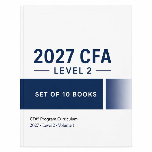 2027 CFA Level 2 Institute Study material | cfa level 2 books 2026 | Complete syllabus with 10 cfa books set [perfect] CFA Institute